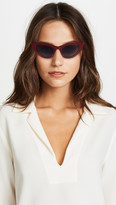 Thumbnail for your product : Saint Laurent SL 213 Lily Sunglasses