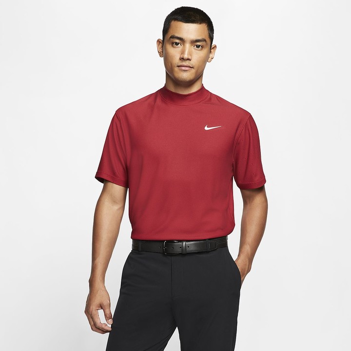 Nike Men's Mock-Neck Golf Top Dri-FIT Tiger Woods - ShopStyle Activewear  Shirts