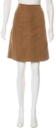 Prada Printed Knee-Length Skirt brown Printed Knee-Length Skirt