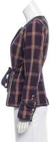Thumbnail for your product : Marc by Marc Jacobs Collarless Plaid Jacket