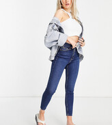 Thumbnail for your product : Topshop Petite Jamie jeans in rich blue