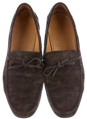 Hermes Amico Suede Moccasins