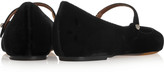 Thumbnail for your product : Tabitha Simmons Hermione velvet point-toe flats