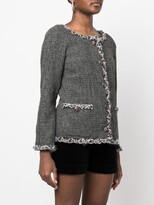 Thumbnail for your product : Chanel Pre Owned 2010s Bouclé-Knit Wool Jacket