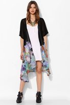 Thumbnail for your product : Reverse Falling Floral Short-Sleeve Kimono Jacket