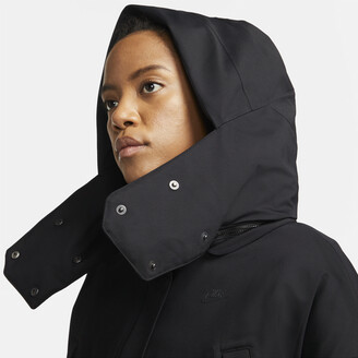Nike Women's Sportswear Storm-FIT ADV Tech Pack Parka in Black, Size:  Medium