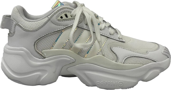 Adidas Magmur Runner Shoes in White Polyester