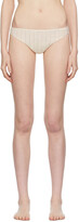 Thumbnail for your product : softandwet SSENSE Exclusive Off-White Pointelle Ribbed Briefs