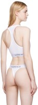 Thumbnail for your product : Versace Underwear White Logo Bra