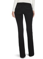 Thumbnail for your product : White House Black Market Curvy Skinny Black Flare Jean