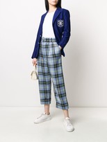 Thumbnail for your product : Polo Ralph Lauren Double-knit Jacquard Crest blazer