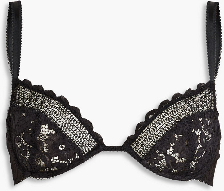 Tommy Hilfiger Essential Lace Unlined Half Cup Bra - ShopStyle
