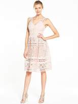 Thumbnail for your product : Very Geo Lace Midi Prom Dress