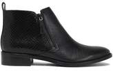 Thumbnail for your product : MICHAEL Michael Kors Snake-Effect And Smooth Leather Ankle Boots