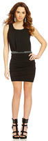 Thumbnail for your product : Jodi Kristopher Blouson Waist Trim Dress