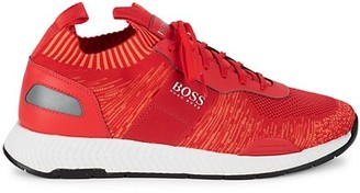 hugo boss shoes red