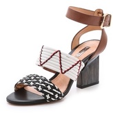 Thumbnail for your product : Schutz Fidji Woven Band Sandals