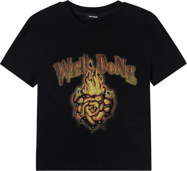 we11done graphic T-shirt