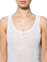 Thumbnail for your product : Nina Ricci Diamond and Quartz Drop Pendant Necklace