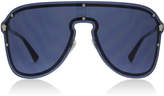 Versace VE2180 Sunglasses Silver 100080 44mm