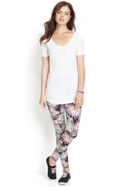 Thumbnail for your product : Forever 21 Island Print Leggings