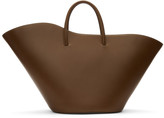 Thumbnail for your product : Little Liffner Khaki Large Open Tulip Tote