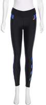 Thumbnail for your product : Thomas Wylde Mesh-Accented Low-Rise Leggings