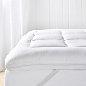 The White Company Ultra Dual Layer Topper, No Colour, Double - ShopStyle