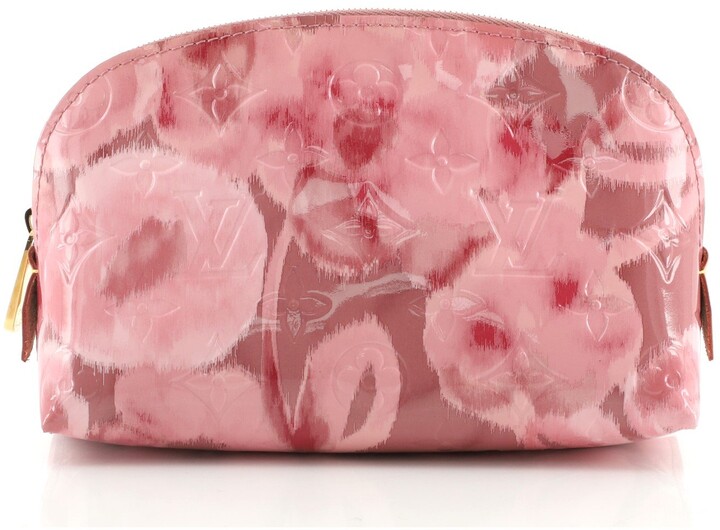 Louis Vuitton Cosmetic Case Limited Edition Monogram Vernis Ikat