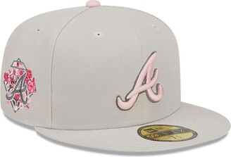 Atlanta Braves New Era Cooperstown Collection Turn Back the Clock Throwback  59FIFTY Fitted Hat - White/Royal