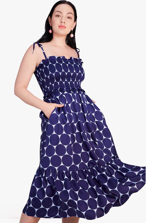 kate spade, Dresses, Kate Spade Tanner Dress Navy And White Floral Size 2