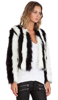 Thumbnail for your product : BSABLE Lauren Faux Fur Jacket