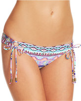 Thumbnail for your product : Hobie Tribal-Print Side-Tie Bikini Bottom