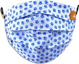 Thumbnail for your product : ConStruct x Best Friends Unisex Kids Paw Print Geo Pleated Reversible Mask, 3 Pack