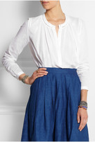 Thumbnail for your product : Chinti and Parker Gathered cotton top