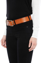 Thumbnail for your product : Linea Pelle Sullivan Military Belt with Metal Tip