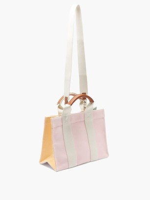 RUE DE VERNEUIL Traveller M Oxford-canvas Tote Bag - Pink Multi