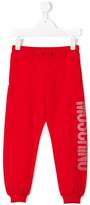 Thumbnail for your product : Moschino Kids logo printed joggers