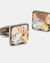 Thumbnail for your product : Ted Baker GOALS Two-tone cufflinks