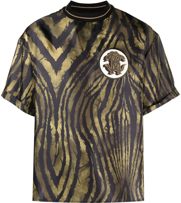 Roberto Cavalli - T-shirt for Man - Beige - RN51121-102
