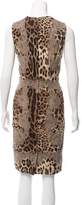 Thumbnail for your product : Dolce & Gabbana Lace-Accented Sheath Dress