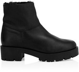 Thumbnail for your product : Aquatalia Jayla Faux Fur-Lined Leather Combat Boots
