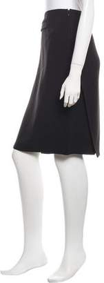 CNC Costume National Belted Knee-Length Skirt