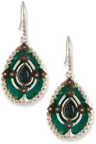 Thumbnail for your product : Armenta New World Teal Mosaic Earrings with Champagne Diamonds