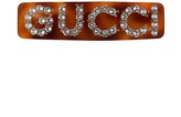 Thumbnail for your product : Gucci Crystal single hair barrette