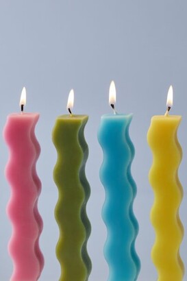 Urban Outfitters Wave Taper Candle - Set Of 4