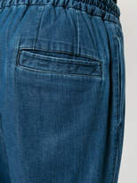Thumbnail for your product : Monkey Time Cropped Drop Crotch Jeans