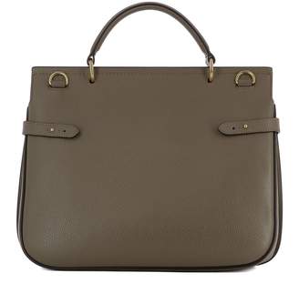 Mulberry Dove Grey Leather Handle Bag