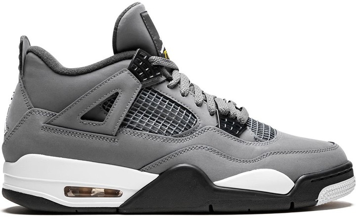 Jordan Air 4 Retro "Cool Grey" sneakers - ShopStyle