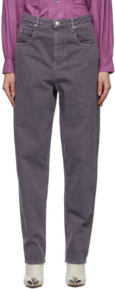 Etoile Isabel Marant Purple Corfy Jeans